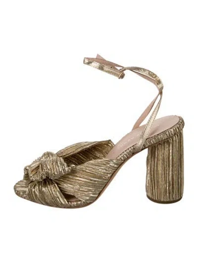 Pre-owned Loeffler Randall Bow Accents Sandals