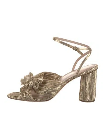 Pre-owned Loeffler Randall Bow Accents Sandals