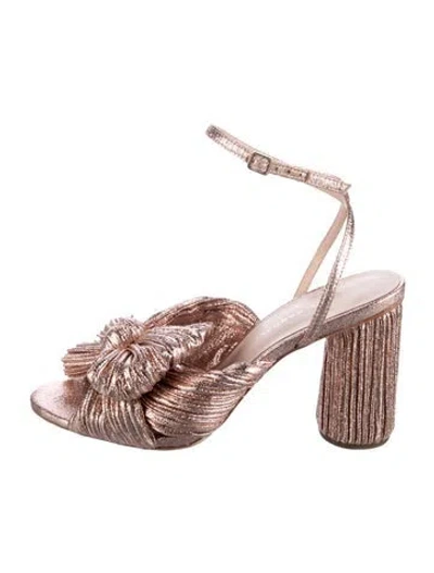 Pre-owned Loeffler Randall Bow Accents Sandals