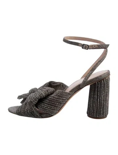 Pre-owned Loeffler Randall Bow Accents Sandals