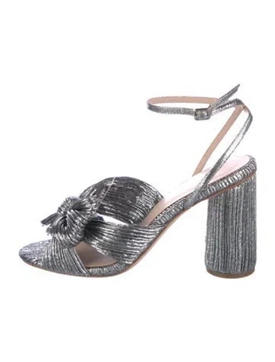 Pre-owned Loeffler Randall Bow Accents Sandals