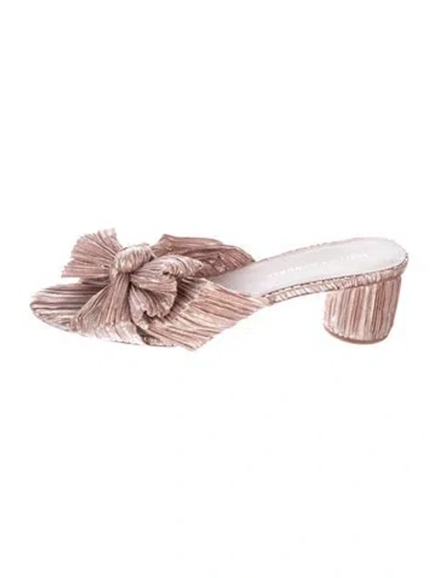 Pre-owned Loeffler Randall Bow Accents Sandals