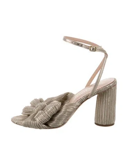 Pre-owned Loeffler Randall Bow Accents Sandals