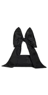 Loeffler Randall Bow Flap Shoulder Bag In Black