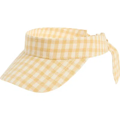 Loeffler Randall Bow Visor In Yellow