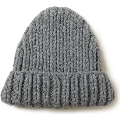 Loeffler Randall Brandi Chunky Knit Beanie In Grey