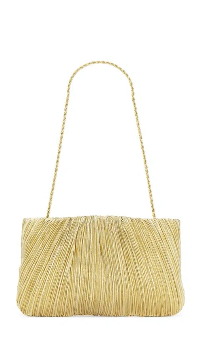 Loeffler Randall Brit Flat Pleated Pouch In Neutral