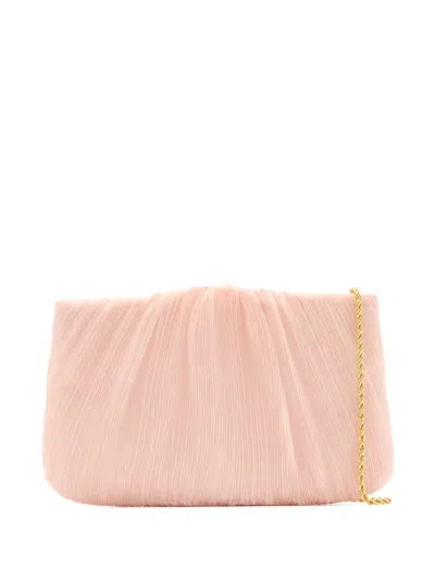 Loeffler Randall Brit Pleated Clutch Bag In Pink