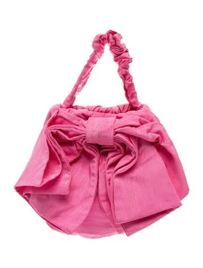 Pre-owned Loeffler Randall Bucket Bag In Pink