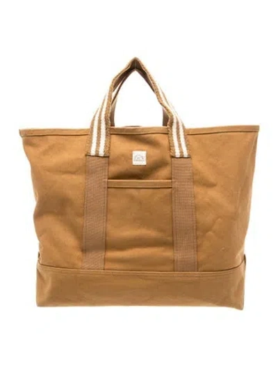 Pre-owned Loeffler Randall Canvas Tote In Neutrals