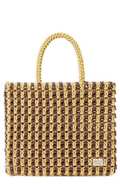 Loeffler Randall Celia Knotted Tote Bag In Brown