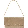 Loeffler Randall Charlee Crystal Embellished Mesh Clutch