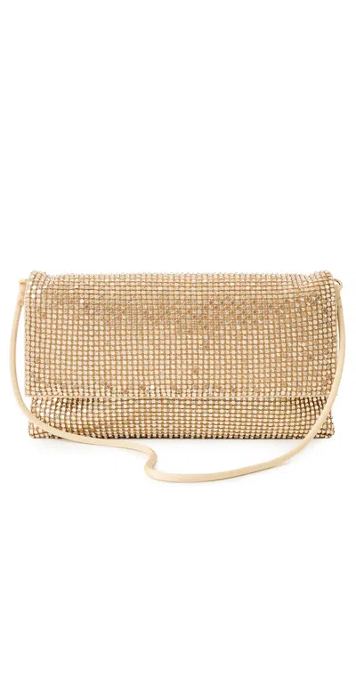 Loeffler Randall Charlee Flap Clutch Gold/gold