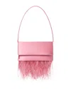 Loeffler Randall Charlee Flap Clutch In Rose