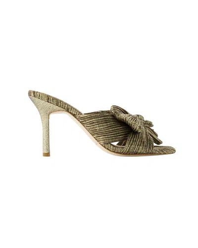 LOEFFLER RANDALL CLAUDIA SANDALS - LOEFFLER RANDALL - SYNTHETIC LEATHER - GOLD