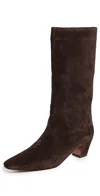 Loeffler Randall Cleo Kicked Heel Calf Boots Tmoro In Multi