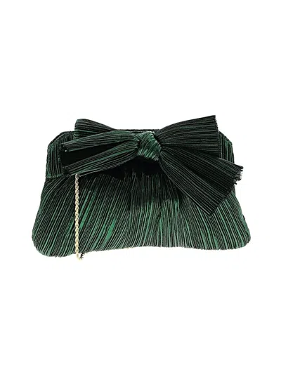 Pre-owned Loeffler Randall Clutch In Green