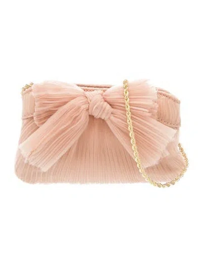 Pre-owned Loeffler Randall Clutch In Neutrals