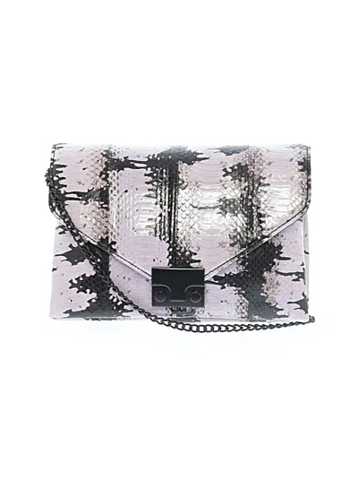 Pre-owned Loeffler Randall Crossbody Bag In Silver