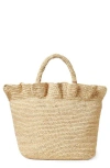 Loeffler Randall Cyrus Raffia Tote