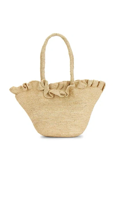 Loeffler Randall Cyrus Woven Tote Bag In Neutral
