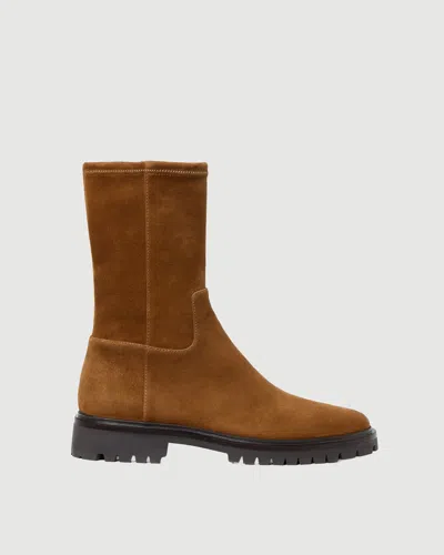 Loeffler Randall Danny Tall Ankle Boot In Brown