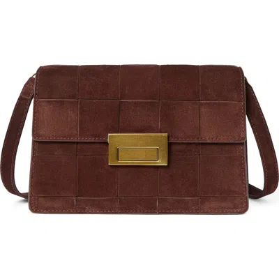 Loeffler Randall Delphine Clutch In Brown