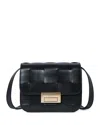 Loeffler Randall Desi Woven Leather Crossbody In Black