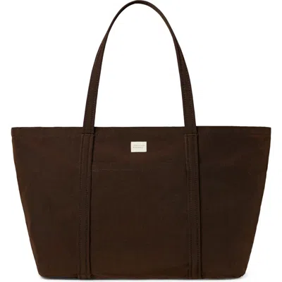 Loeffler Randall Dina Travel Tote In Brown