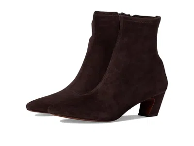 Loeffler Randall Doria Kicked Heel Ankle Boots In Brown