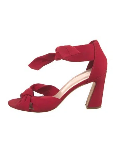 Pre-owned Loeffler Randall D'orsay Pumps In Red