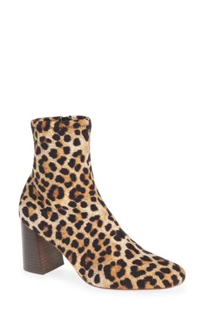 Loeffler Randall Elise Stretch Bootie In Brown