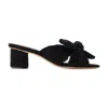 Loeffler Randall Emilia Pleated Knot Mule In Black