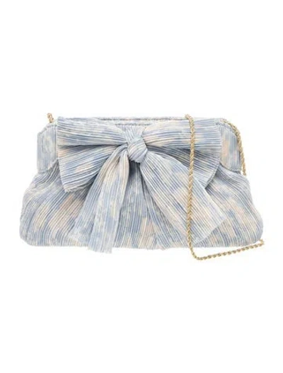 Pre-owned Loeffler Randall Evening Bag W/ Tags In Blue