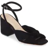 Loeffler Randall Fiamma Ankle Strap Sandal In Black