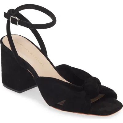 Loeffler Randall Fiamma Ankle Strap Sandal In Black