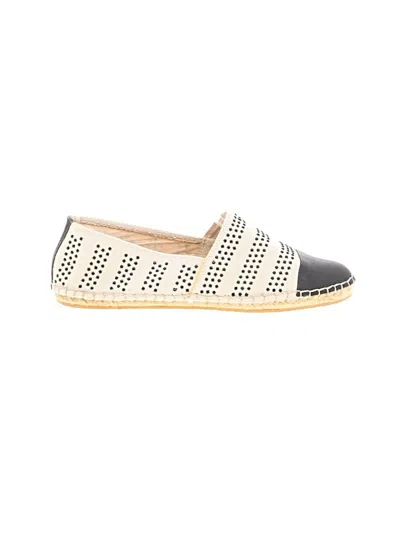 Pre-owned Loeffler Randall Flats In Ivory