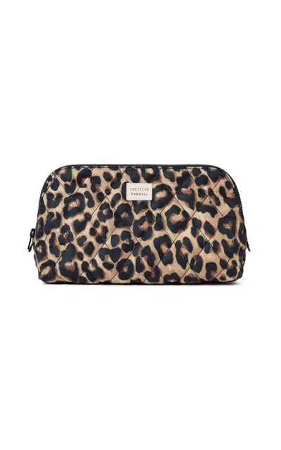 Loeffler Randall Frances Cosmetic Case In Animal