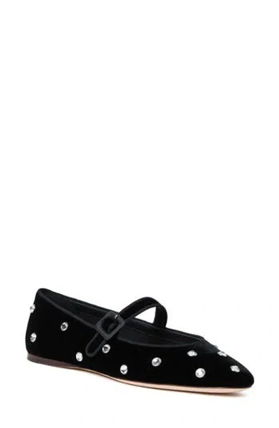 Loeffler Randall Ginger Mary Jane Flat (women) In Black