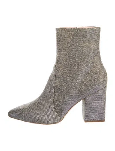 Pre-owned Loeffler Randall Glitter Boots In Multi