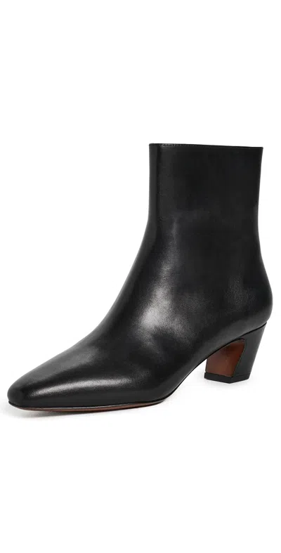 Loeffler Randall Harper Kicked Heel Ankle Boots Black
