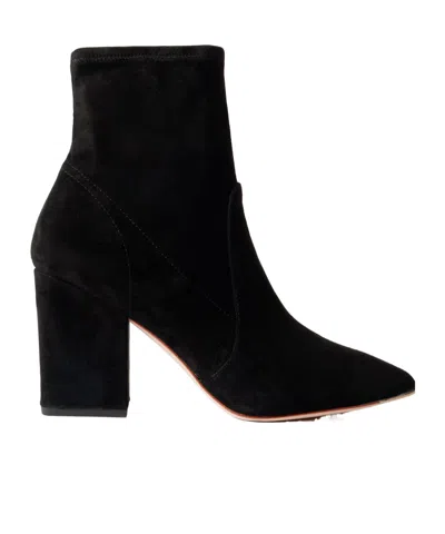 LOEFFLER RANDALL ISLA SUEDE ANKLE BOOTS