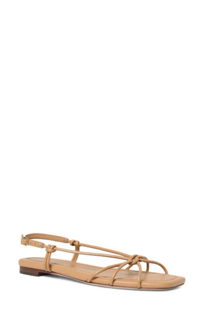 Loeffler Randall Karly Leather Sandals In Brown