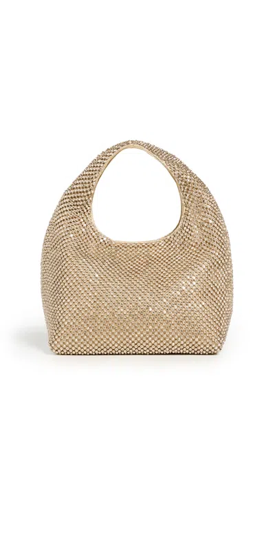 Loeffler Randall Kenzie Mini Bucket Clutch Shadow Gold