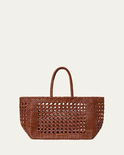 Loeffler Randall Klara Woven Leather Tote Bag
