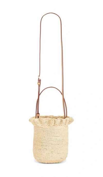 Loeffler Randall Laith Crochet Top Handle Bag In Brown