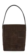 Loeffler Randall Laith Wide Woven Top Handle Bag Tmoro