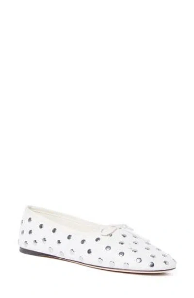Loeffler Randall Landon Ballet Flat In Animal Print
