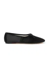 Loeffler Randall Women's Leonie Slip On Ankle Strap Flats In Black