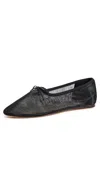 LOEFFLER RANDALL LANDON SOFT BALLET FLATS BLACK